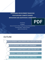 20 December 2017 - Session I - Sustainable Development Financing For Fulfilling Climate Change Mitigation and Adaptation Commitment Oleh Parjiono