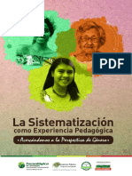 1 La Sistematizacion Como Experiencia Pedagogica - Acercandonos A La Perspectiva de Genero