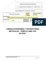 Bases Del Concurso - Obras Exteriores y Estructuras Metálicas