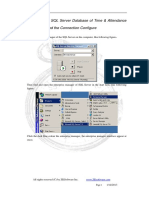 Attendance Connect SQL SERVER - en