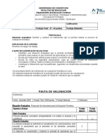 Protocolo e Instrumento para Evaluación Curso