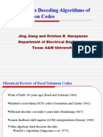 Soft Decision Decoding Algorithms of Reed-Solomon Codes