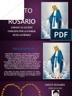 Santo Rosario - Misterios Gozosos - Sábado 17 de Octubre de 2020