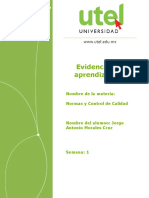 Normas y Control de Calidad - EA - Semana 1 - P 28-Agosto-21