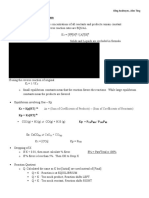 Aa + BB: Chapter 13 - Chemical Equilibrium