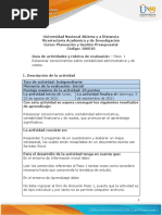 Paso 1 - Contabilidad Financiera y de Costos