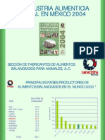 Produccion de Alimento Balanceado Nacional