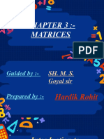 Class 12 Maths Matrices