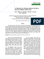 JEAAR - Drying Behavior of Yellowfin Tuna (Thunnus Albacares B.) Skin As Affected by Different Airflow Rates