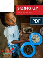 Save The Children Lahatdapat Sizing Up The Stunting and Child Malnutrition Problem in The Philippines Report September 2015