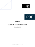 Valve Selection Guide