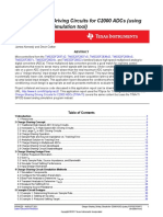 Charge-Sharing Driving Circuits For C2000 Adcs (Using Pspice-For-Ti Simulation Tool)