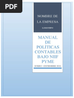 Manual de Políticas Contables