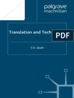 Translation and Technology by C. K. Quah (Auth.)