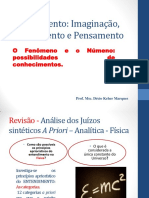 Slides - Crítica Da Razão Pura - Fenômento e o Númeno