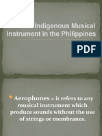 Famous Indigenous Musical Instrument in The Philippines