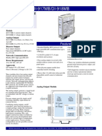 DI-917MB/DI-918MB: Multi-Channel Analog Output Modules