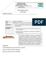 Guia 1 Segundo Periodo Español Grado 11°