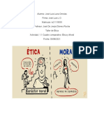 Cuadro Comparativo Etica y Moral