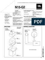 JBL EON15-G2: Technical Manual