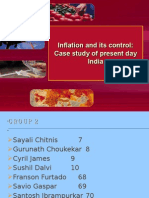 Inflation and Its Control Case Study of Present Day India