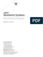 Jazz Woodwind Syllabus 2013 Complete