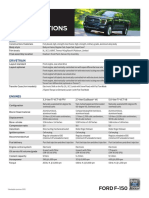 Technical Specifications: 2021 FORD F-150