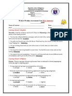 Week 6 Weekly Assessment Test - , 2020: Key Answers