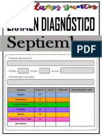 ?6o Abc Examen - Diagnostico Septiembre