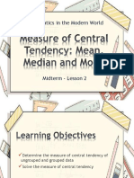 L2 Measure of Central Tendency