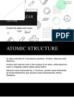 The Nuclear Atom: Created by Aadya and Vivaan