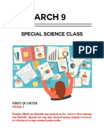 Research 9 q1 w1 Module 1 Lesson 1