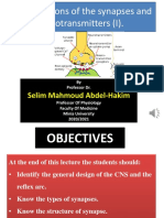 Basic Functions of The Synapses and Neurotransmitters (I) .: Selim Mahmoud Abdel-Hakim