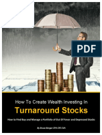 Turnaround Stocks: How To Create Wealth Investing in