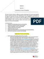 THC1101 Module 1 Topics 1 and 2