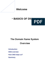 Welcome: - Basics of Dns