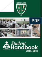 Student Handbook Final Copy From AMY 2016-2017 Notes On Revision