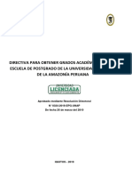 DIRECTIVA 001-DE GRADOS ACADÉMICOS EPG-2019 Set