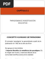 CAPÍTULO 2 Paradigmas e Investigación Educativa