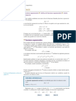 Funciones Exponenciales y Logarítmicas