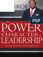 Power of Character in Leadership, The - How Values, Morals, Ethics, and Principles Affect Leaders - Munroe, Myles