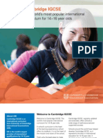 Cambridge IGCSE Brochure