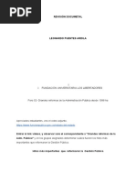 Foro 02 - Grandes Reformas de La Adm Pública Desde 1998 Hasta 2018