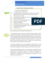 Manual On Training Needs Assessment: Figure 10: Tips For Conducting An Interview