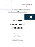 Les Armes Biologiques Modernes