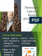 Newton's Laws of Motion (Force A Recall)