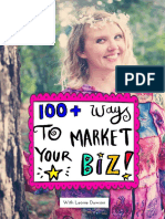 100 Ways To Market Your Business - Leonie Dawson