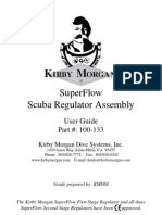 Superflow Scuba Regulator Assembly: User Guide Part #: 100-133