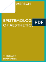 Dieter Mersch Epistemologies of Aesthetics 1