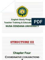 Coordinating Conjunction and Compund Clauses